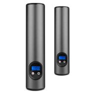 2x mini kompressor trådløs Tourtecs MK1 elektrisk luftpumpe 2000 mAh / 10,3 bar batteri luftpumpe økonomisett