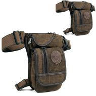 2x motorsykkelbenveske Bagtecs HT8 Leg Bag lårveske sparesett