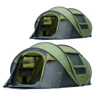 2x 4-5 personer telt Tourtecs PZ3 pop-up telt sparesett
