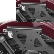 2x salveskeholder egnet for Honda Rebel 1100 CMX 21 - Avtakbart bagasjeholder Craftride QL venstre sparesett