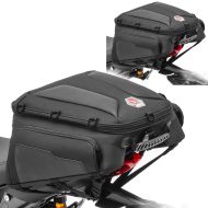 2x motorsykkel hale bag Bagtecs TB5 pillion sete bag økonomi sett