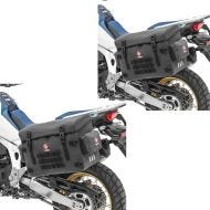 2x vanntett PVC motorsykkel sidevesker universal koffert Bagtecs BPW sparesett