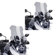 2 x turskjerm egnet for BMW R 1200 GS / Adventure 13-18 røykgrå frontrute Puig økonomisett 6486H