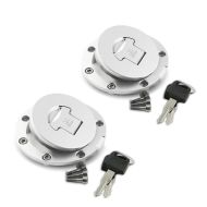 2x egnet for Honda II motorsykkel OEM tanklokk med nøkkel Tourtecs tanklokk økonomisett