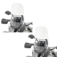 2 x turskjerm egnet for Yamaha Tenere 700 19-24 Airad økonomisett frontrute klar