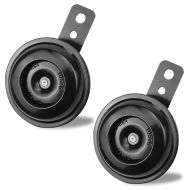 2x motorsykkelhorn 12V Tourtecs H1 økonomisett