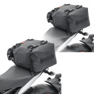 2x motorsykkel hale bag KH3 Bagtecs ryggsekk 30 liter svart sparesett