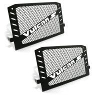 2x radiatordeksel som passer til Kawasaki Vulcan S / Café 15-19 radiatorgitter Zaddox KG1 økonomisett
