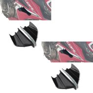 2x winglets universal egnet for motorsykkel fairing Downforce Spoiler Zaddox DF1 karbonlook sparesett