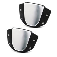 2 x frontrute i aluminium egnet for Honda CB 650 R 19-24 frontrute Airad økonomisett CW14 svart
