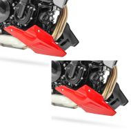 2x frontspoiler egnet for BMW F900 R / XR 20-24 motorbeskyttelse Zaddox BS1 rød økonomisett