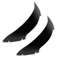 2x frontrute 5" egnet for Harley Davidson Road Glide 15-24 Craftride svart sparesett