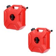 2x motorsykkel bensinbeholder 5L med holder reservebeholder Bagtecs JC5 økonomisett