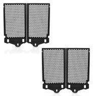 2x radiatordeksel egnet for BMW R 1200 GS 13-18 radiatorgrill Zaddox KG1 økonomisett