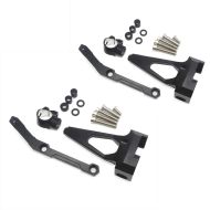 2x styredemperholder egnet for Yamaha MT-09 13-20 brakett Zaddox HL1 svart økonomisett