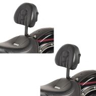 2x førerryggstøtte Tech egnet for Harley Davidson Softail-modeller 07-17 Craftride økonomisett