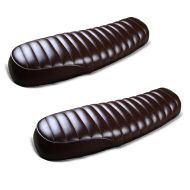 2x setebenk egnet for Cafe Racer eller Scrambler konvertering Craftride SL4 Flat brun sparesett