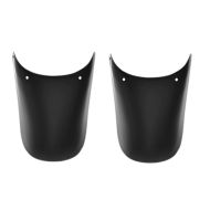 2x skjermforlenger egnet for Aprilia RS 660 / 125 sprutbeskyttelse foran / bak Zaddox KE29 økonomisett