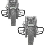 2x crashbars Bart egnet for Indian Chief Bobber / Dark Horse 21-24 motorbeskyttelsesstenger CF2 32mm økonomisett
