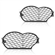 2x frontlysgitter frontlykt egnet for BMW R 1200 GS 04-12 Motoguard SG2 lampebeskyttelsesgitter sparesett