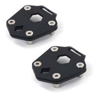 2x sidestativ fotforlengelse egnet for Royal Enfield Himalayan 17-24 sidestativ platestøtteforlengelse Motoguard FV10 økonomisett
