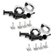 2x hurtigutløser for benskjold egnet for Harley Davidson Touring-modeller 1983-2013 Craftride økonomisett