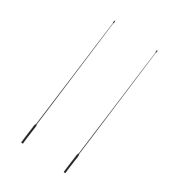 2x motorsykkelradioantenne Craftride FM AM egnet for Harley Davidson Touring-modeller 86-13 økonomisett