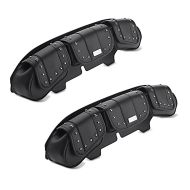 2x glidelås på frontruten passer for Harley Davidson Touring 96-13 Craftride økonomisett