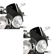 2 x frontrute universal Puig økonomisett Vision frontrute sort 003NN