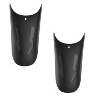 2x skjermforlenger egnet for Aprilia RS 660 / 125 sprutbeskyttelse foran / bak Zaddox KE27 økonomisett