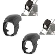 2x lampemaske egnet for Harley Davidson Breakout / 114 18-24 frontlys kåpe Craftride RM2 frontrutesparesett
