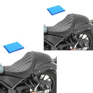 2x solo sete gel egnet for Honda Rebel 500 CMX 17-24 Craftride RS2G solo sete økonomi sett