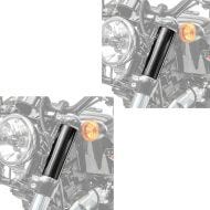 2x gaffeldeksler egnet for Harley Davidson Sportster Forty-Eight 48 10-15 gaffeldeksel Craftride GC2 økonomisett