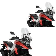 2 x turskjerm egnet for Suzuki V-Strom 1050 / XT 20-24 klar frontrute Puig økonomisett 20411W