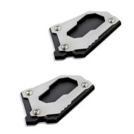 2x sidestøttefotforlengelse egnet for BMW F 850 GS 18-23 sidestativ platestøtteforlengelse Motoguard SE1 økonomisett