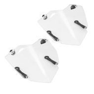 2x frontlysbeskyttelse egnet for BMW R 1250 GS / Adventure 19-24 beskyttelsesglassdeksel Lumitecs SS14 sparesett