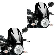 2 x frontrute universal Puig økonomisett Mito frontrute sort 20702n