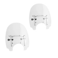 2 x frontrute Dayona III egnet for Suzuki Intruder C1500 05-07 frontrute klar Puig økonomisett 1984W