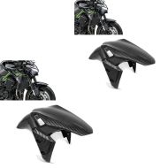 2x frontskjerm egnet for Kawasaki Z 900 17-24 frontskjerm Zaddox sparesett i karbonlook