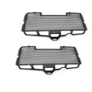 2x radiatordeksel egnet for BMW F 800 R 09-19 radiatorgrill Zaddox KG1 økonomisett