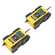 2x motorsykkel batterilader litium / bly 3/6A automatisk Lumitecs IO5 sparesett