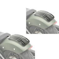 2x bagasjehylle egnet for Indian Chief Bobber / Dark Horse 21-24 Solo Rack L1 bagasjehylle Craftride økonomisett