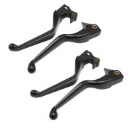2x bremsespak og clutchspaksett egnet for Harley Davidson-modeller Craftride RK4 svart økonomisett