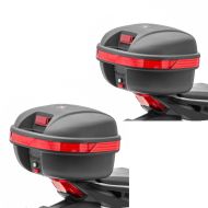 2x motorsykkel toppkoffert Bagtecs TB4 29 liter universal sparesett