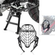 Sett: Hovedstativ med ABE ConStands sw med frontlysgitter frontlykt egnet for Suzuki V-Strom 650 / XT 17-24 Motoguard SG1