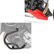 Sett: Crashbar egnet for BMW F 900 R / XR 20-24 motorbeskyttelsesstang Motoguard BG2 med frontspoiler motorbeskyttelse BS1 rød