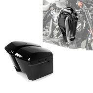 Sett: Sideveske strukket egnet for Harley Davidson Touring 14-23 lakkert, uten Craftride-lukking + benskjold egnet for Harley Davidson Touring-modeller 14-23 Craftride ventilert svart