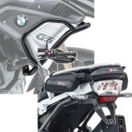 Sett: Kåpebeskyttelsesstang L egnet for BMW R 1250 GS 19-23 Tankkollisjonsbøyle på toppen med halebag verktøyveske Bagtecs TB3