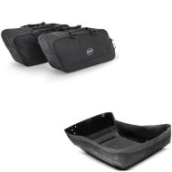 Sett: innervesker for Harley Davidson Touring 14-24 Craftride BG1 par + innerfôr egnet for Harley Davidson Touring toppkoffert King Tour Pak 14-24 Craftride
