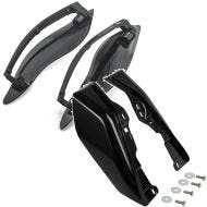 Sett: Side vindavviser + vindavviser WA3 egnet for Harley Davidson Touring 14-23